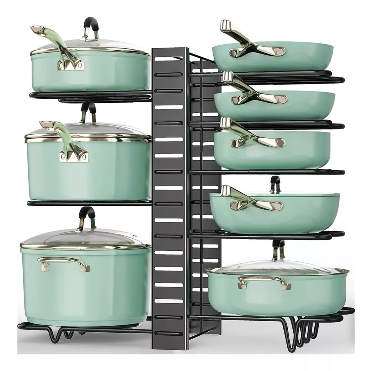 Organizador de ollas 8 niveles