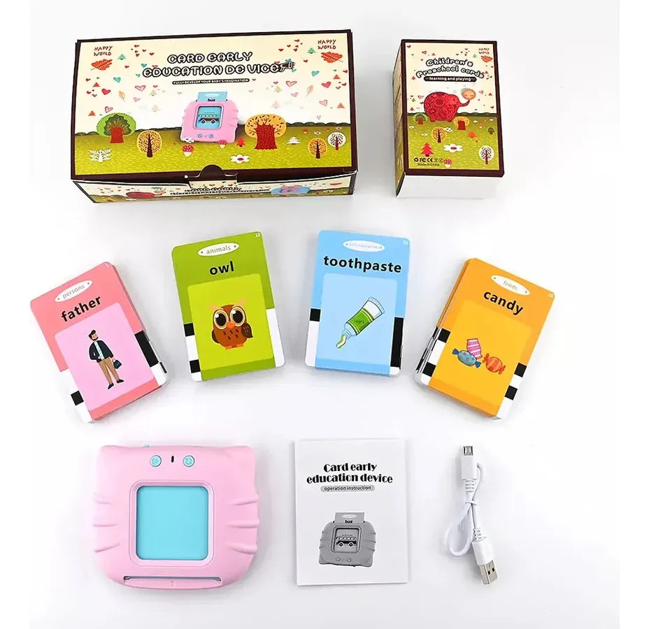 JUEGO LECTOR DE TARJETAS APRENDO INGLES