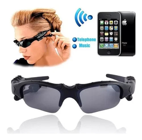 GAFAS DE SOL CON AUDIFONOS BLUETOOTH MAS CEPILLO ALISADOR PORTATIL