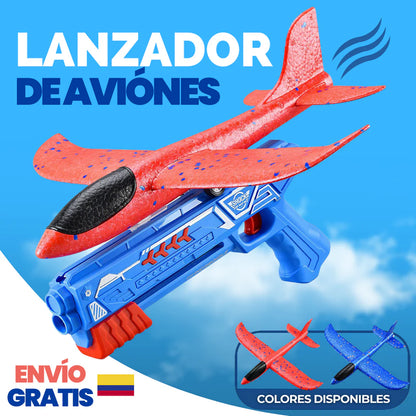 JUGUETE LANZADOR DE AVION