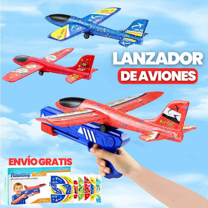 JUGUETE LANZADOR DE AVION