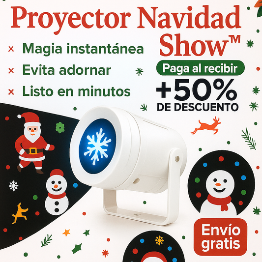 PROYECTOR LED DE NAVIDAD SHOW