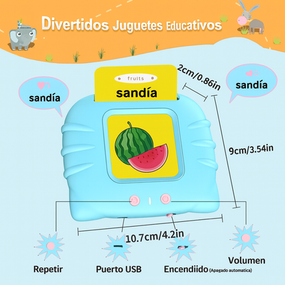 JUEGO LECTOR DE TARJETAS APRENDO INGLES