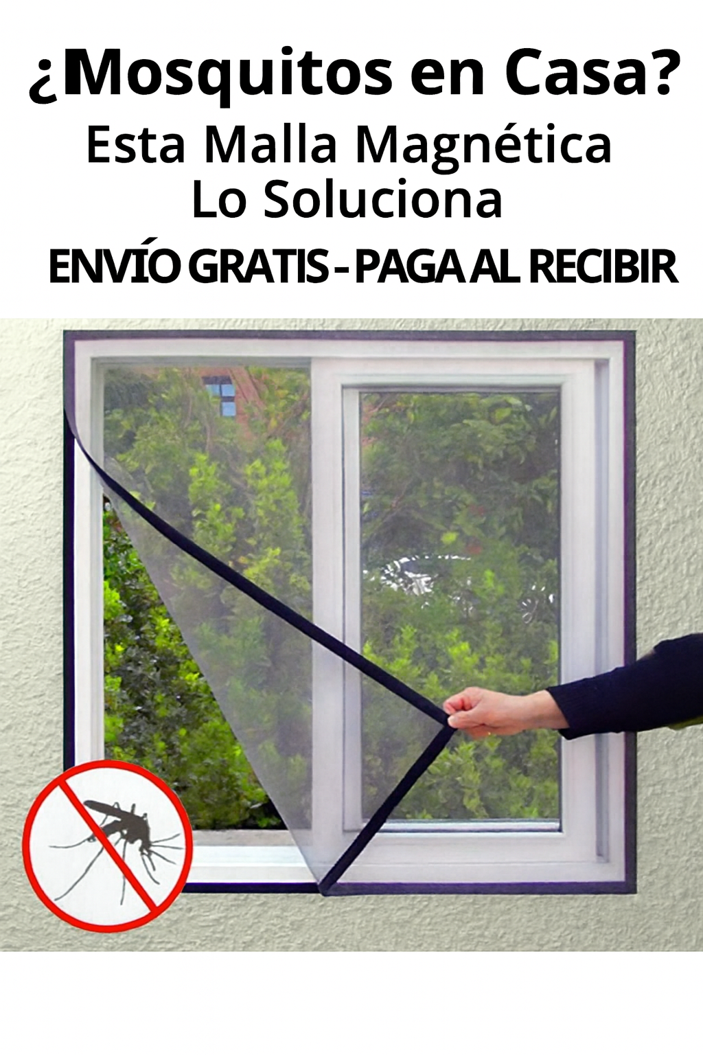 MALLA MOSQUITERA PARA VENTANA
